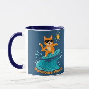 Retro Sunset Good Vibes Only Coffee Mug