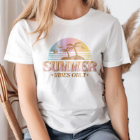 Retro Sunset Gradient "Summer Vibes Only"