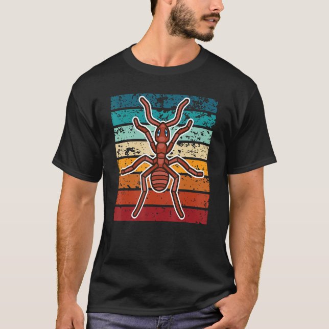 Retro Sunset Insect Ant Costume T-Shirt (Front)