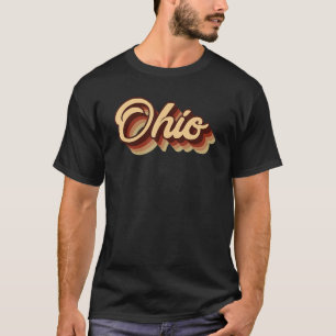 Retro Sunset Ohio State For Mens Womens Kids T-Shirt