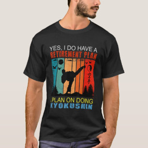 Retro Sunset Slogan Retirement I Plan On Doing Ky T-Shirt