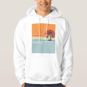 Retro Sunset Stripes Hoodie