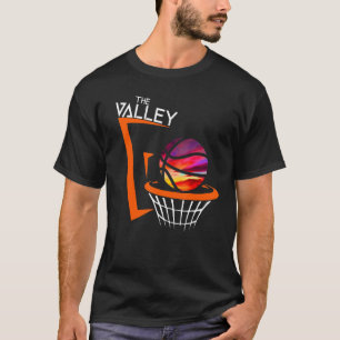Retro sunset the valley hoops Phoenix basketball T-Shirt