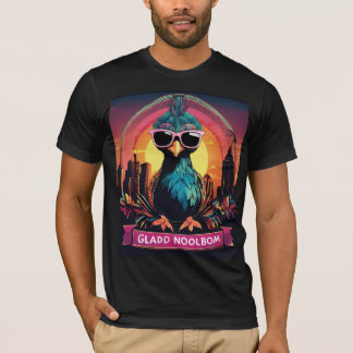 Retro Sunset Vibes: GLAD, NO PROBLEM T-Shirt