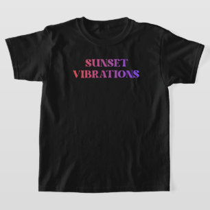 Retro Sunset Vibrations T-Shirt