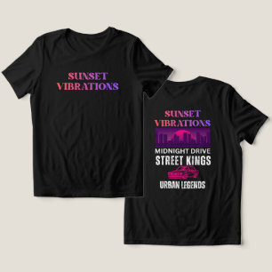 Retro Sunset Vibrations Tri-Blend Shirt