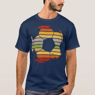 Retro Sunset Vintage Soccer T-Shirt