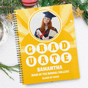 Retro Sunshine Photo Graduation Planner