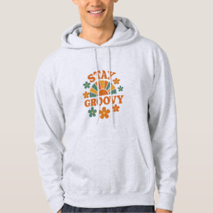 Retro Sunshine Stay Groovy Graphic Hoodie