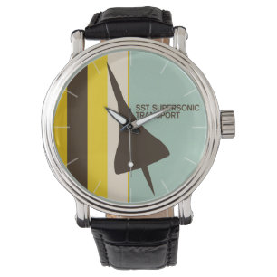 Retro Super Sonic Transport Aeroplane Watch