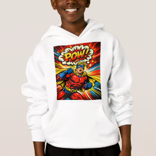 Retro Superhero POW! Comic Book Pop Art