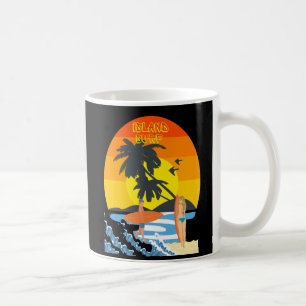 Retro Surf and Sand Coffee Mug