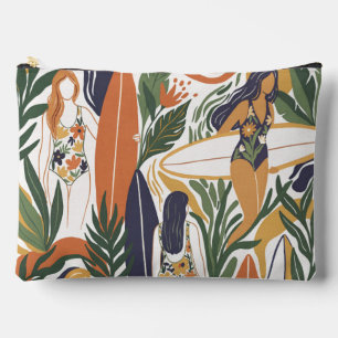 Retro Surf Club Accessory Pouch