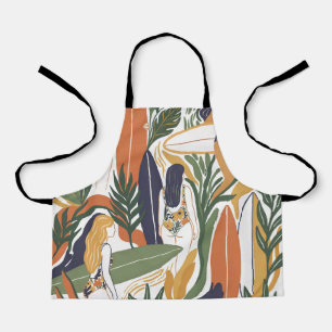 Retro Surf Club Apron