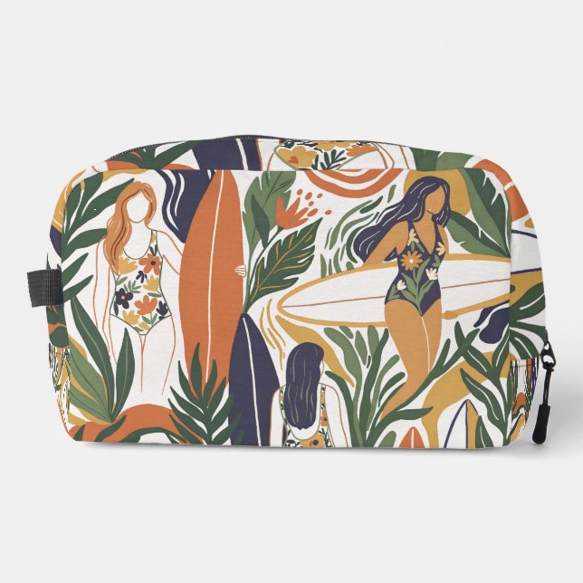 Retro Surf Club Dopp Kit (Front)