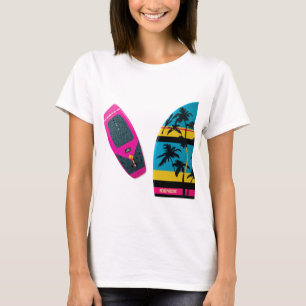 Retro Surf & Skate Design - 80s Vibes T-Shirt