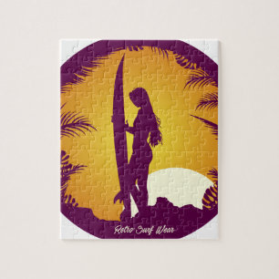 Retro Surf Wear Jigsaw Puzzle