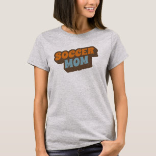 Retro surfer style soccer mum T-Shirt