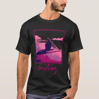 Retro Surfers s Beach Art s Quiet Surf time T-Shirt
