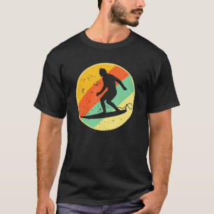 Retro Surfing Design Vintage Surfer Beach 1970s St T-Shirt