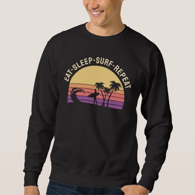 Retro Surfing Sweatshirt (Front)