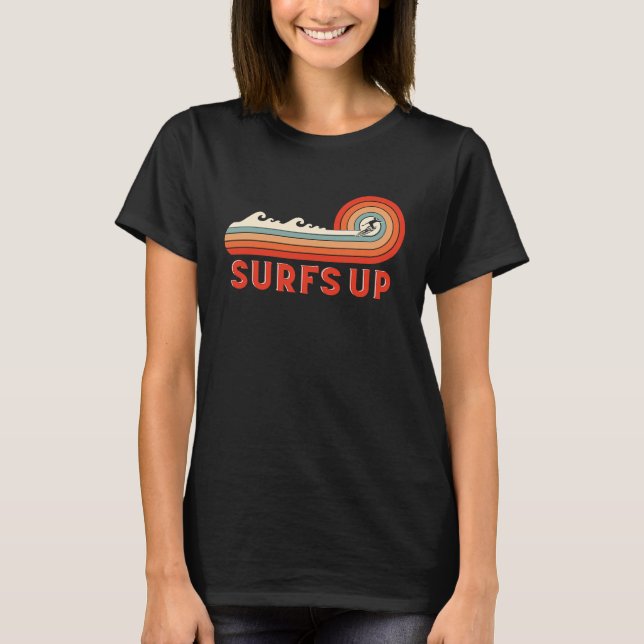 Retro Surfs Up T-Shirt (Front)