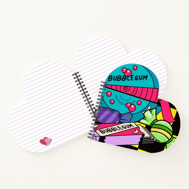 Retro Sweet Like Candy Notebook (Inside)
