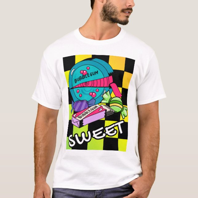 Retro Sweet Like Candy T-Shirt (Front)