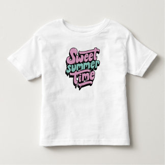 Retro Sweet Summer Time Toddler T-Shirt