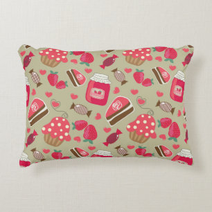 Retro Sweets Decorative Cushion