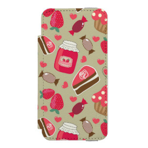 Retro Sweets Incipio Watson™ iPhone 5 Wallet Case