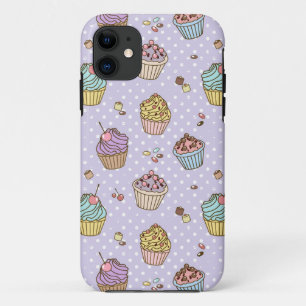 Retro Sweets Pattern iPhone 11 Case