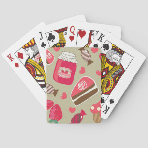 Retro Sweets Playing Cards