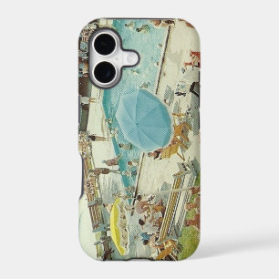 Retro Swimming Pool Vintage Photo Phone Case