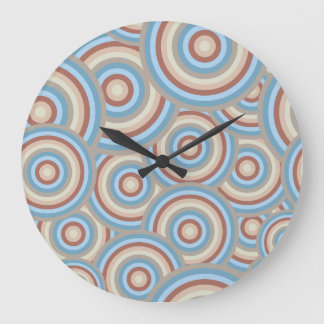 Retro Swirl Clock
