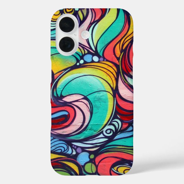 retro swirls Case-Mate iPhone case (Back)