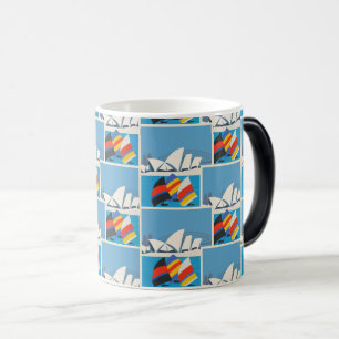 Retro Sydney Australia Travel Holiday Magic Mug