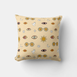 Retro Symbol Harmony Cushion