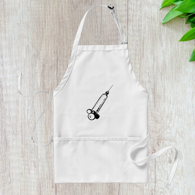 Retro Syringe Standard Apron (Creator Uploaded)
