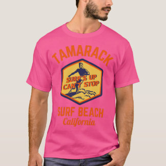 Retro Tamarack Surf Beach Carlsbad California Oran T-Shirt