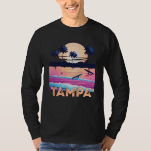 Retro Tampa Florida Souvenir Surf T-Shirt