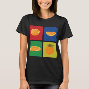 Retro Tangerine Outfit Love Mandarin Orange Citrus T-Shirt
