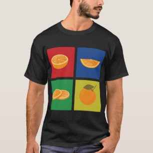 Retro Tangerine Outfit Love Mandarin Orange Citrus T-Shirt