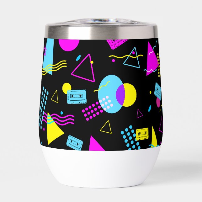 RETRO TAPE COLORFUL SHAPES  (Front)