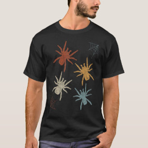 Retro Tarantula Spider Arthropod Arachnid Pet Spi T-Shirt