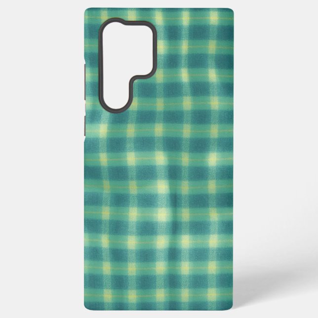 Retro Tartan Plaid Phone Case (Back)