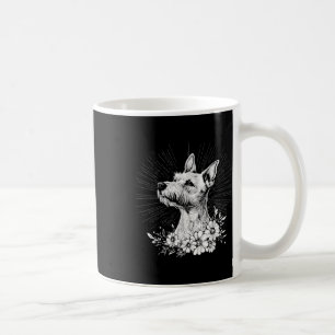 Retro Tattoo Style Fox Terrier Dog Lover Coffee Mug