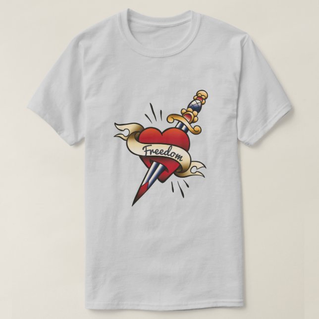 Retro Tattoo T-Shirt (Design Front)
