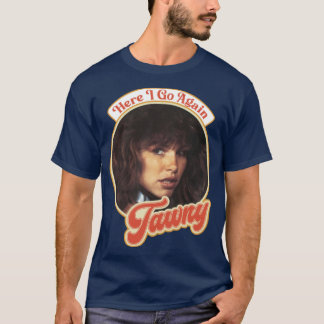 Retro Tawny Kitaen Here I Go Again Tribute T-Shirt