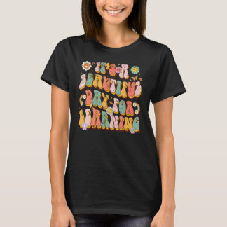 Retro Teacher Back To School Its Beautiful Day For T-Shirt